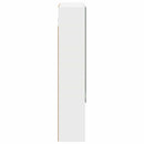 vidaXL Fürdőszobai tükörszekrény Fehér 60 x 14.5 x 70 cm Faanyag