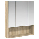 vidaXL Fürdőszobai tükörszekrény Sonoma tölgy 60 x 14.5 x 70 cm