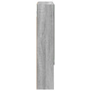 vidaXL Fürdőszobai tükörszekrény Szürke Sonoma 60 x 14.5 x 70 cm