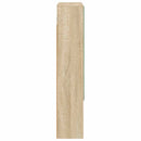 vidaXL Fürdőszobai tükörszekrény Sonoma tölgy 50 x 14,5 x 70 cm