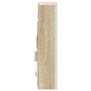 vidaXL Fürdőszobai tükörszekrény Sonoma tölgy 33 x 11,5 x 50 cm