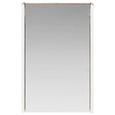 vidaXL Fürdőszobai tükörszekrény Füstölt tölgy 33 x 11,5 x 50 cm