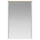 vidaXL Fürdőszobai tükörszekrény Öreg fa 33 x 11,5 x 50 cm Faanyag