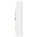 vidaXL Fürdőszobai tükörszekrény Fehér 43 x 11,5 x 60,5 cm Faanyag