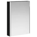 vidaXL Fürdőszobai tükörszekrény Fekete tölgy 43 x 11,5 x 60,5 cm