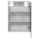 vidaXL Fürdőszobai tükörszekrény Beton Szürke 43 x 11,5 x 60,5 cm