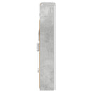 vidaXL Fürdőszobai tükörszekrény Beton Szürke 43 x 11,5 x 60,5 cm