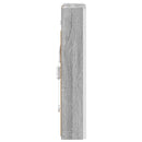 vidaXL Fürdőszobai tükörszekrény Szürke Sonoma 43 x 11,5 x 60,5 cm