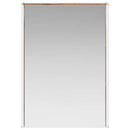 vidaXL Fürdőszobai tükörszekrény Öreg fa 43 x 11,5 x 60,5 cm Faanyag