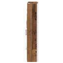 vidaXL Fürdőszobai tükörszekrény Öreg fa 43 x 11,5 x 60,5 cm Faanyag
