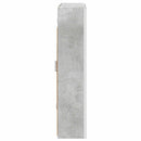 vidaXL Fürdőszobai tükörszekrény Beton Szürke 53,5 x 15,5 x 70 cm