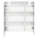 vidaXL Fürdőszobai tükörszekrény Fehér 63,5 x 15,5 x 70 cm Faanyag