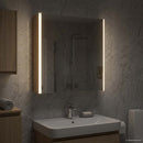 vidaXL Fürdőszobai tükörszekrény Sonoma tölgy 63,5 x 15,5 x 70 cm