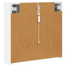 vidaXL Fürdőszobai tükörszekrény Fehér 63,5 x 15,5 x 60,5 cm Faanyag