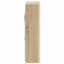vidaXL Fürdőszobai tükörszekrény Sonoma tölgy 63,5 x 15,5 x 60,5 cm