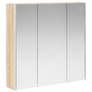 vidaXL Fürdőszobai tükörszekrény Sonoma tölgy 73.5 x 15.5 x 70 cm
