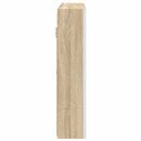 vidaXL Fürdőszobai tükörszekrény Sonoma tölgy 73.5 x 15.5 x 70 cm