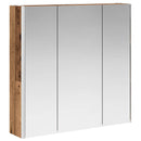 vidaXL Fürdőszobai tükörszekrény Öreg fa 73.5 x 15.5 x 70 cm Faanyag