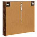 vidaXL Fürdőszobai tükörszekrény Öreg fa 73.5 x 15.5 x 70 cm Faanyag