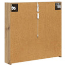 vidaXL Fürdőszobai tükörszekrény Művészi tölgy 73.5 x 15.5 x 70 cm