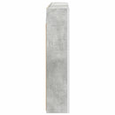 vidaXL Fürdőszobai tükörszekrény Beton Szürke 103,5 x 15,5 x 70 cm