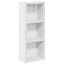 vidaXL Fürdőszobai faliszekrény Fehér 20 x 10 x 50 cm Mérnöki fa