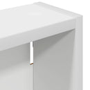 vidaXL Fürdőszobai faliszekrény Fehér 20 x 10 x 60,5 cm Mérnöki fa
