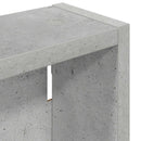 vidaXL Fürdőszobai faliszekrény Beton Szürke 20 x 10 x 60,5 cm