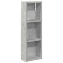 vidaXL Fürdőszobai faliszekrény Beton Szürke 20 x 10 x 60,5 cm