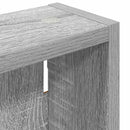 vidaXL Fürdőszobai faliszekrény Szürke Sonoma 20 x 10 x 60,5 cm