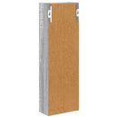 vidaXL Fürdőszobai faliszekrény Szürke Sonoma 20 x 10 x 60,5 cm