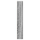 vidaXL Fürdőszobai faliszekrény Szürke Sonoma 20 x 10 x 60,5 cm