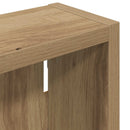 vidaXL Fürdőszobai faliszekrény Művészi tölgy 20 x 10 x 60,5 cm