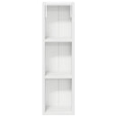 vidaXL Fürdőszobai faliszekrény Fehér 20 x 14 x 70 cm Mérnöki fa