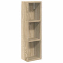 vidaXL Fürdőszobai faliszekrény polcokkal Sonoma tölgy 20 x 14 x 70 cm