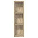 vidaXL Fürdőszobai faliszekrény polcokkal Sonoma tölgy 20 x 14 x 70 cm