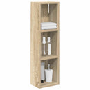 vidaXL Fürdőszobai faliszekrény polcokkal Sonoma tölgy 20 x 14 x 70 cm