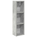 vidaXL Fürdőszobai faliszekrény polcokkal Beton Szürke 20 x 14 x 70 cm