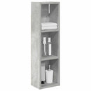 vidaXL Fürdőszobai faliszekrény polcokkal Beton Szürke 20 x 14 x 70 cm
