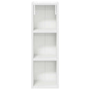 vidaXL Fürdőszobai faliszekrény Fehér 20 x 16 x 62,5 cm Mérnöki fa