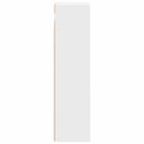 vidaXL Fürdőszobai faliszekrény Fehér 20 x 16 x 62,5 cm Mérnöki fa