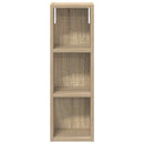 vidaXL Fürdőszobai faliszekrény Sonoma tölgy 20 x 16 x 62,5 cm