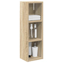 vidaXL Fürdőszobai faliszekrény Sonoma tölgy 20 x 16 x 62,5 cm