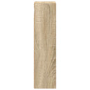 vidaXL Fürdőszobai faliszekrény Sonoma tölgy 20 x 16 x 62,5 cm