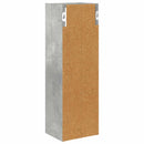 vidaXL Fürdőszobai faliszekrény Beton Szürke 20 x 16 x 62,5 cm