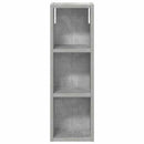 vidaXL Fürdőszobai faliszekrény Beton Szürke 20 x 16 x 62,5 cm