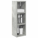 vidaXL Fürdőszobai faliszekrény Beton Szürke 20 x 16 x 62,5 cm