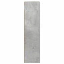 vidaXL Fürdőszobai faliszekrény Beton Szürke 20 x 16 x 62,5 cm