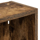 vidaXL Fürdőszobai faliszekrény Füstölt Tölgy 20 x 16 x 62,5 cm