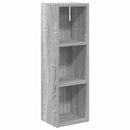 vidaXL Fürdőszobai faliszekrény Szürke Sonoma 20 x 16 x 62,5 cm